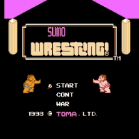 Sumo Wrestling Title Screen
